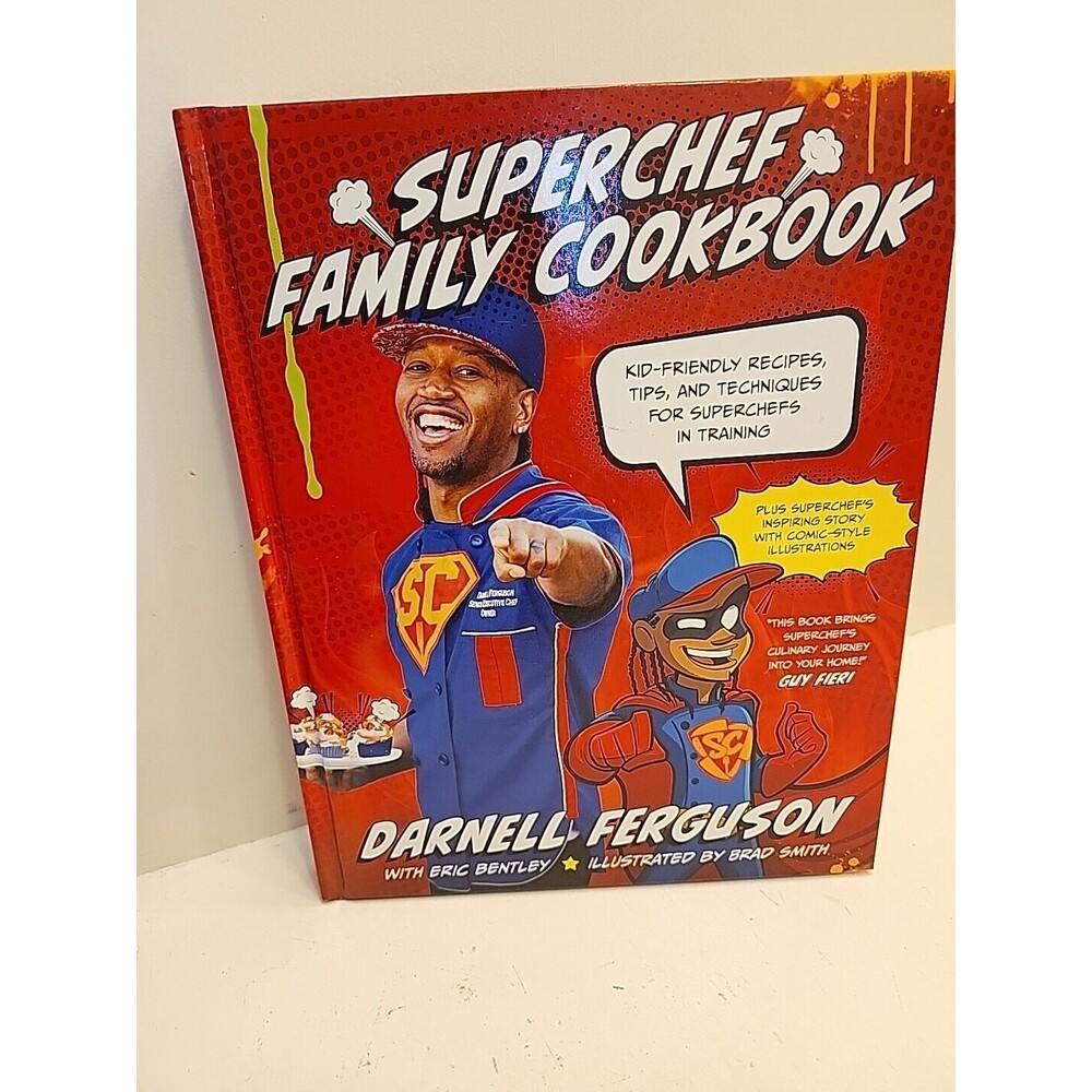 Superchef Family Cookbook by Darnell Ferguson HC Children's Cookbook